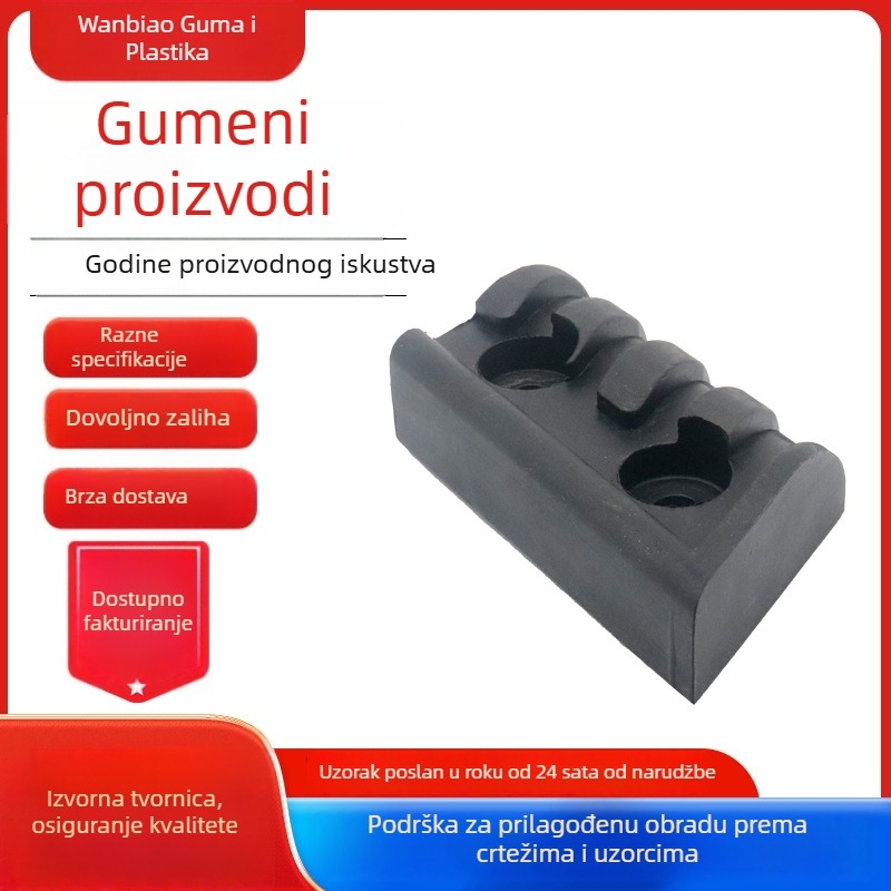 Prilagođena obrada fluor gume i silikonske gume, neobičnih oblika brtvila i gumenih dijelova