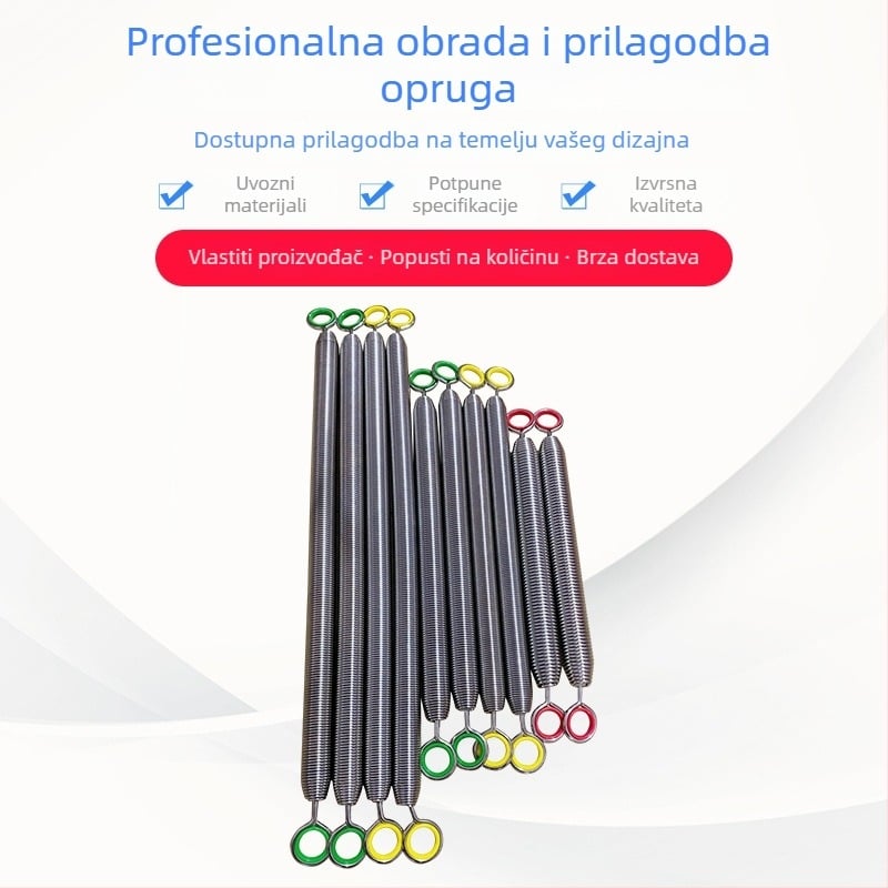 Nerđajuće čelične opruge za jogu i pilates – fitness oprema za istezanje i otpor