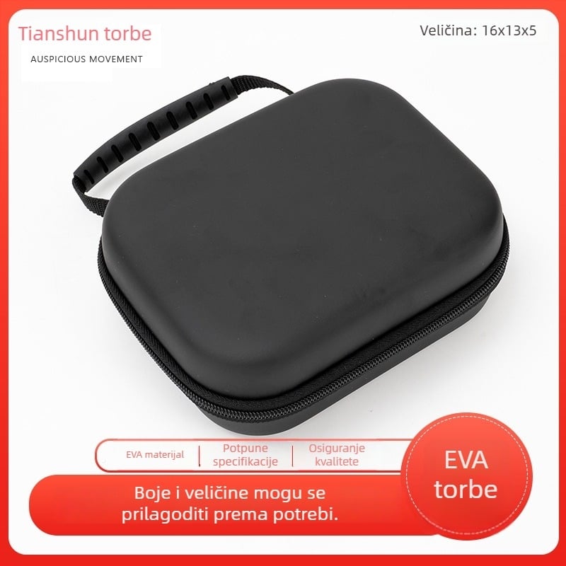 EVA kutija za pohranu šminke i 3C digitalnih dodataka – prijenosni organizator auta i kutija za tablet