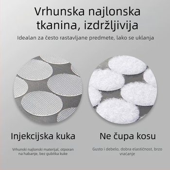 DIY Filc ploča s Velcro zatvaračem za umjetnost od perlica — dekorativno skladištenje i učvršćivanje uz ljepilo, bez bušenja