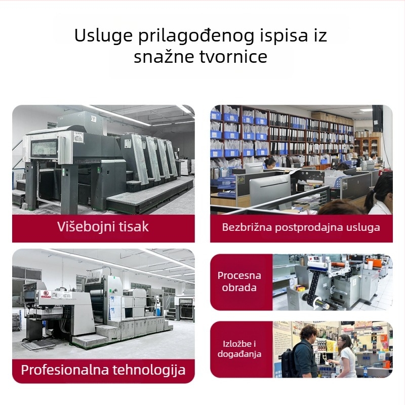 Prilagođena kutija za kozmetičku ambalažu s prozorom, bijeli karton, laminirani ispis, logo