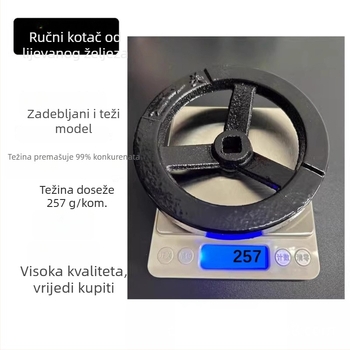 Unutarnji hidrantski univerzalni smjerni kotačić i debeli ručni kotač od duktilnog željeza Sn65