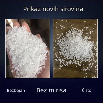 Rolna mjehurične folije – novi materijal za pakiranje, širina 20 cm, duljina 45 m, debljina 4 mm, srednje velike mjehuriće, promjer mjehurića 1 cm, prozirno, za pakiranje i transport.