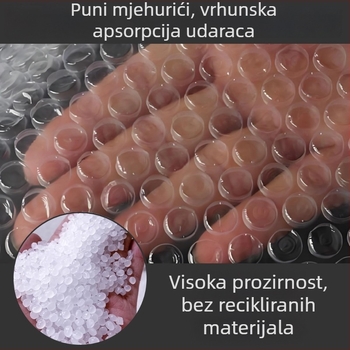 Rolna folije mjehurića srednjeg promjera za zaštitu od udara pri pakiranju