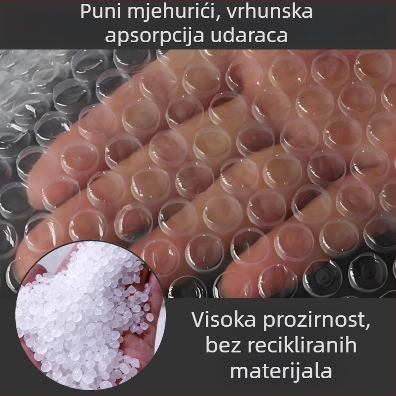 Rolna folije mjehurića srednjeg promjera za zaštitu od udara pri pakiranju