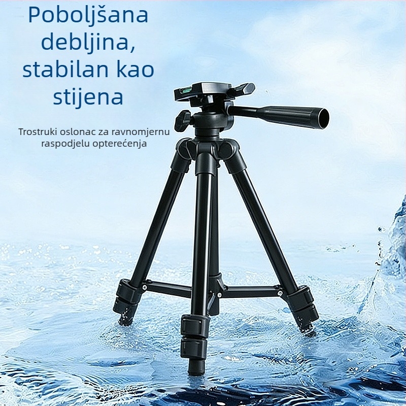 Prenosni stativ za kameru i pametni telefon, pogodan za prijenos uživo, DSLR i mirrorless