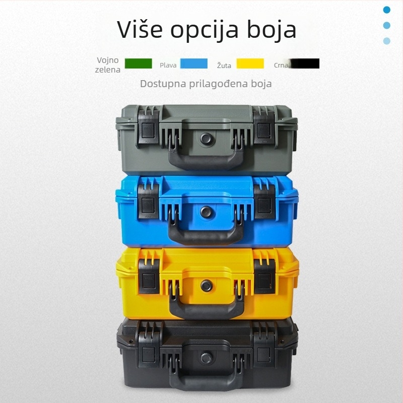 Prilagođena prijenosna plastična kutija za alate YF3321L, protiv plijesni, brtvljena, vodootporna za fotografski uređaj i objektive
