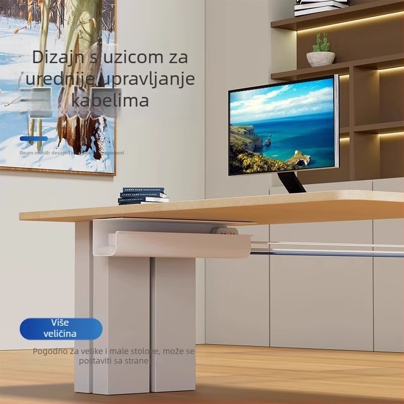 Organizator kablova ispod stola za računala
