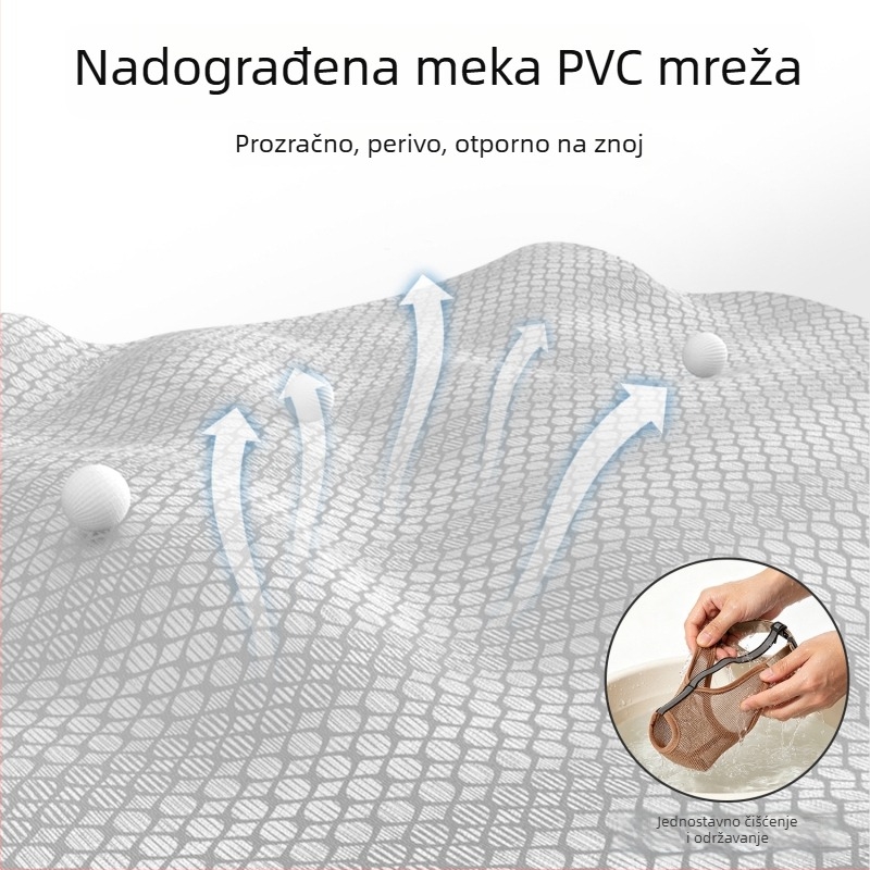 PVC maska za psa — prozračna, reflektirajuća, protiv ugriza, sprječava gutanje, otporna na bijeg