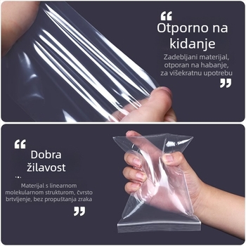 A4 torba za dokumente s debljim zatvaračem – prašini otporna, vodootporna i otporna na vlagu