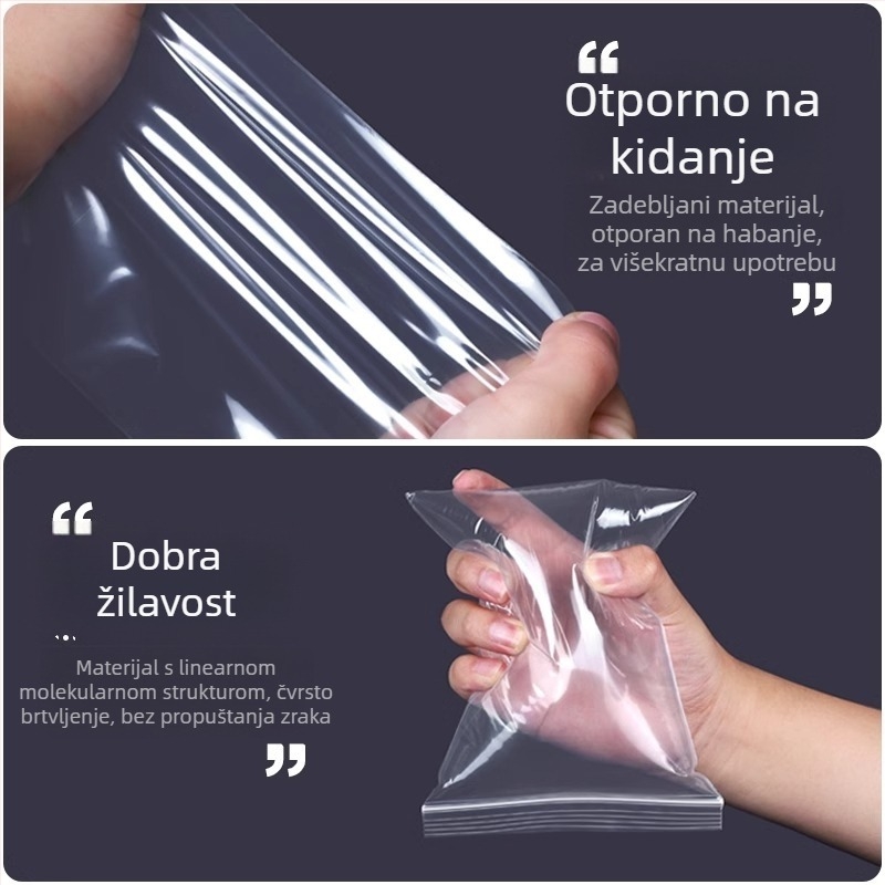 A4 torba za dokumente s debljim zatvaračem – prašini otporna, vodootporna i otporna na vlagu