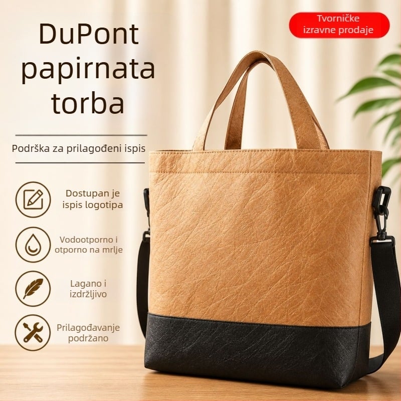 DuPont papirnate torbe s otiskom logotipa, promotivne poklon torbe i torbe za kupovinu