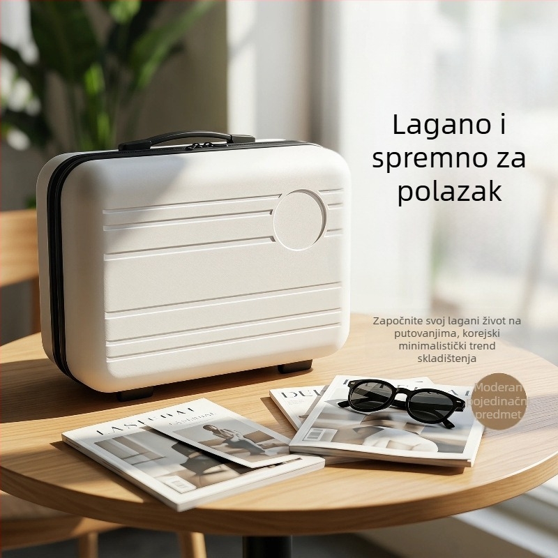 Nova mala 14-inčna ručna prtljaga, prilagođeni suvenir poklon, prijenosna kozmetička torbica, višenamjenska kutija za pohranu poklona