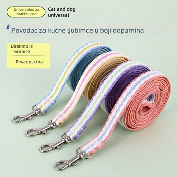 Slatko obojeni dopamin pseći kaiš i povodac, za male, srednje i velike pse, uključujući Teddy i Zlatni retriver.
