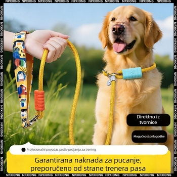 P-Chain P-Rope uzica za pse, za male, srednje i velike pse, izdržljivo šetno uže