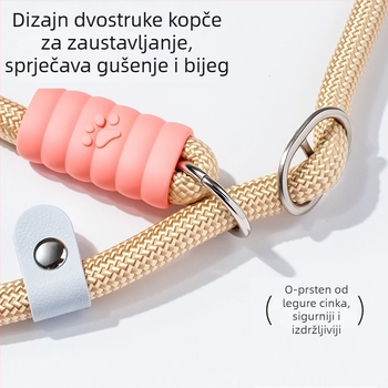 P-Chain P-Rope uzica za pse, za male, srednje i velike pse, izdržljivo šetno uže