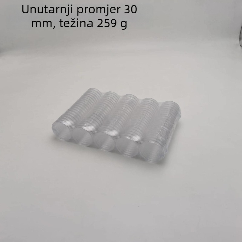 Prozirna plastična kutija promjera 30 mm za novčić memorijalne opere Pekinga, kutija za 5 jüana i zaštitna kutija za novčiće s likovima – kolekcionarska kutija