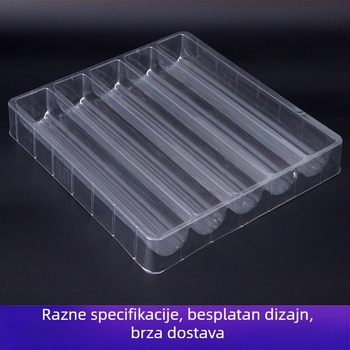 Prozirna blister kutija za dijelove valovite cijevi (PET/PS/PP)