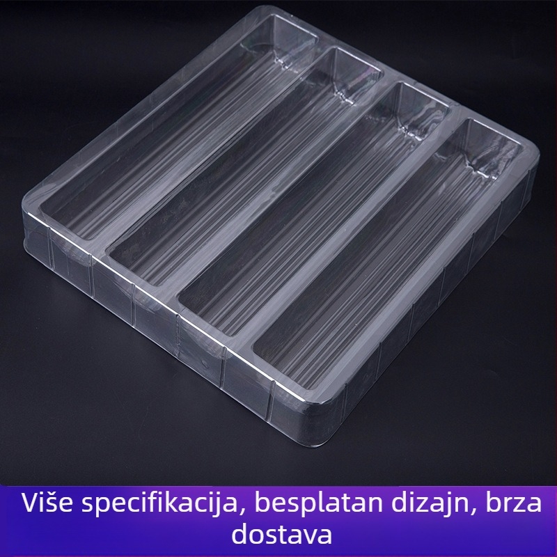 Prozirna blister kutija za dijelove valovite cijevi (PET/PS/PP)
