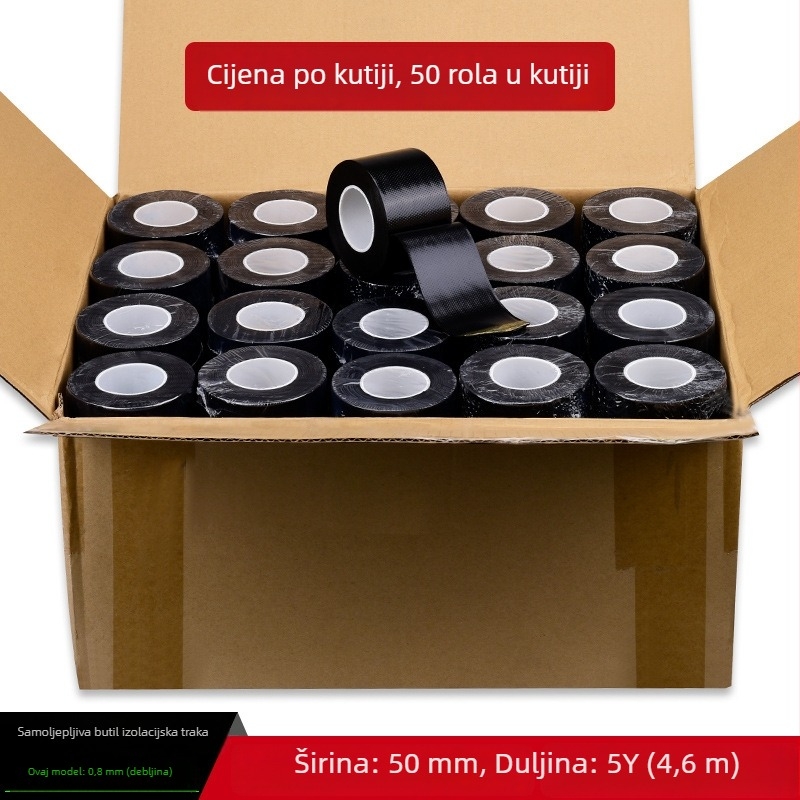 Yongyu Butilna izolacijska traka za visokonaponske kabelske instalacije, za vanjsku upotrebu i podvodne pumpe, samoljepljiva