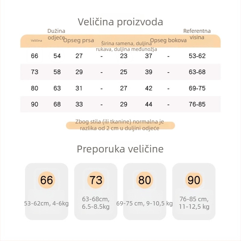Jesensko bebi pamučna jedinstvena jaknica s motivom leptira za djevojčice, 0–80 cm, dugi rukavi, pulover stil