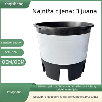 Lonac za borovnice, 30 L, velik promjer, čvrsta konstrukcija za kontrolu korijena; pogodan za jagode, voćke, balkon i uzgoj povrća.