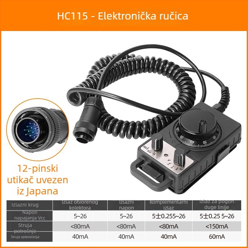 Maibolai zamjenski elektronički pulsni generator ručnog kotača za Brother strojeve, namijenjen centrima za bušenje i glodanje CNC strojeva