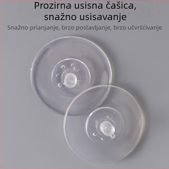 Ručni kuhinjski držač s vakuumom, na zid, bez bušenja, bez tragova