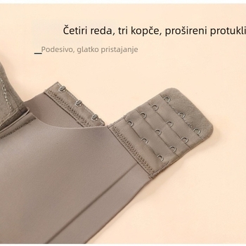 Bešavni grudnjak bez žice, za male grudi, bočna podrška i podizanje