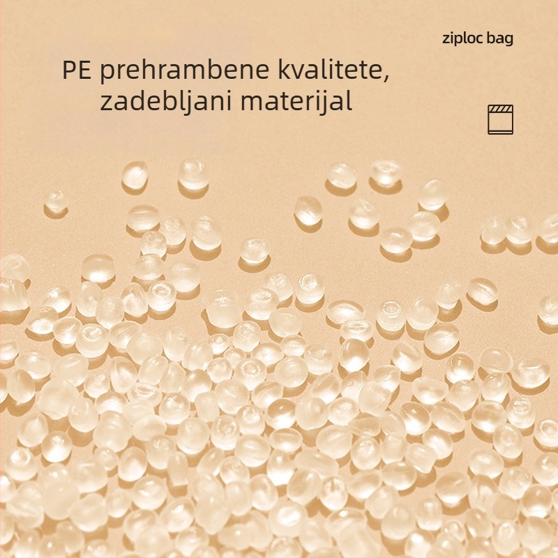 Torbe za čuvanje hrane, debeli, s automatskim zatvaranjem za hladnjak i zamrzivač