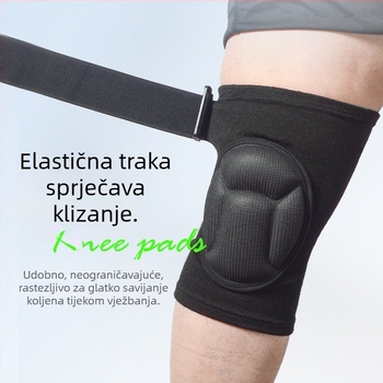 Prilagođene vanjske zaštitne koljena za rolanje, debeli EVA, zaštita za vožnju biciklom i ples, apsorpcija udara