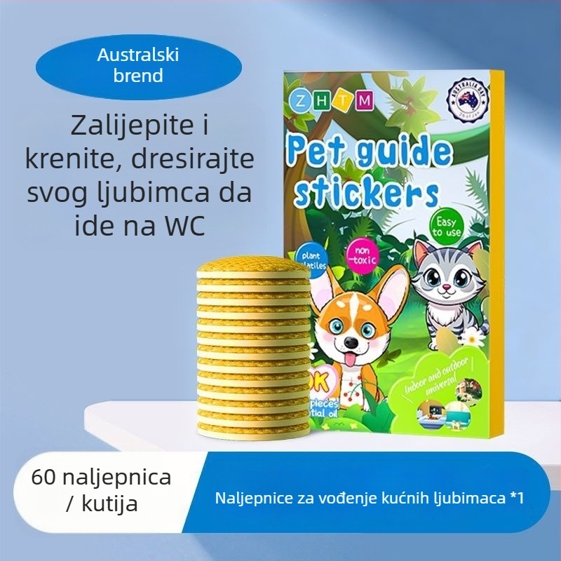 Pomoć za obuku kućnog toaletnog navika za Bichon Frisé — potiče defekaciju i mokrenje na odabranom mjestu te sprječava nered