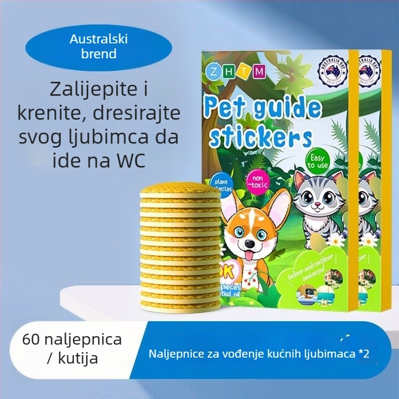 Pomoć za obuku kućnog toaletnog navika za Bichon Frisé — potiče defekaciju i mokrenje na odabranom mjestu te sprječava nered