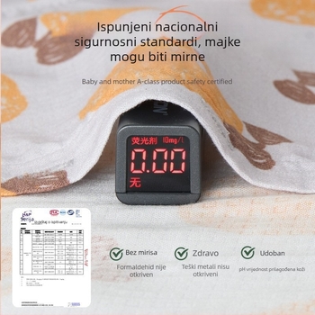 Dvije komade ljetni pidžama set za djecu 0–3 godine, kratki rukav, unisex, crtani print