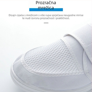 PVC cipole protiv prašine i statičnosti, s mrežastim gornjim dijelom, lagane i prozračne