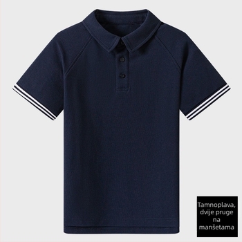 Chaiwanwa ljetni školski komplet za djecu — T-shirt kratkih rukava i hlače, unisex, u stilu koledža