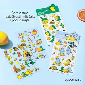 NS366-Q Jo Gumon PVC naljepnice za planere i dnevnik – dekorativne, vodootporne i postojane boje