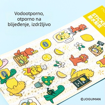 NS366-Q Jo Gumon PVC naljepnice za planere i dnevnik – dekorativne, vodootporne i postojane boje
