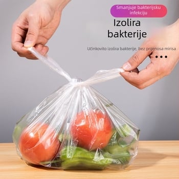 Plastične vrećice za očuvanje svježine hrane, tip prsluk, jednokratne