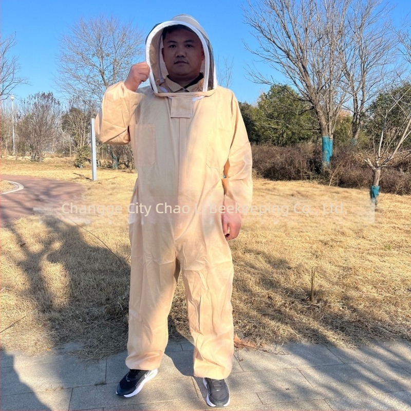 Kaki pčelarski kombinezon, prozračan i zaštitni