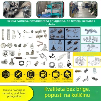 Set za kutiju za salvete s oprugom od 304 nehrđajućeg čelika, automatsko podizanje, uključuje 3M dvostranu ljepljivu traku
