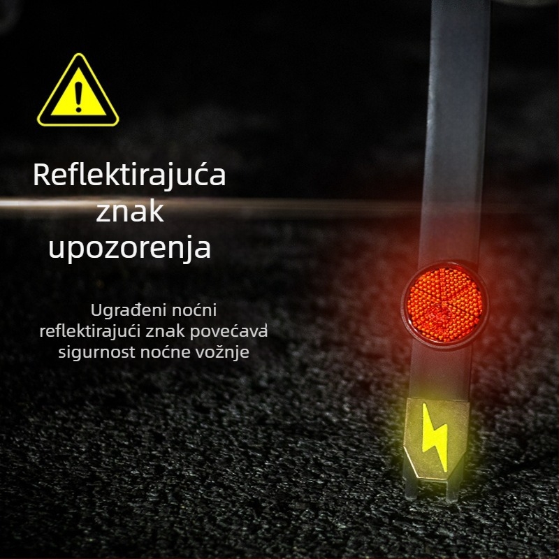 Automobilski antistatički pojas, gumeni, 380×30 mm