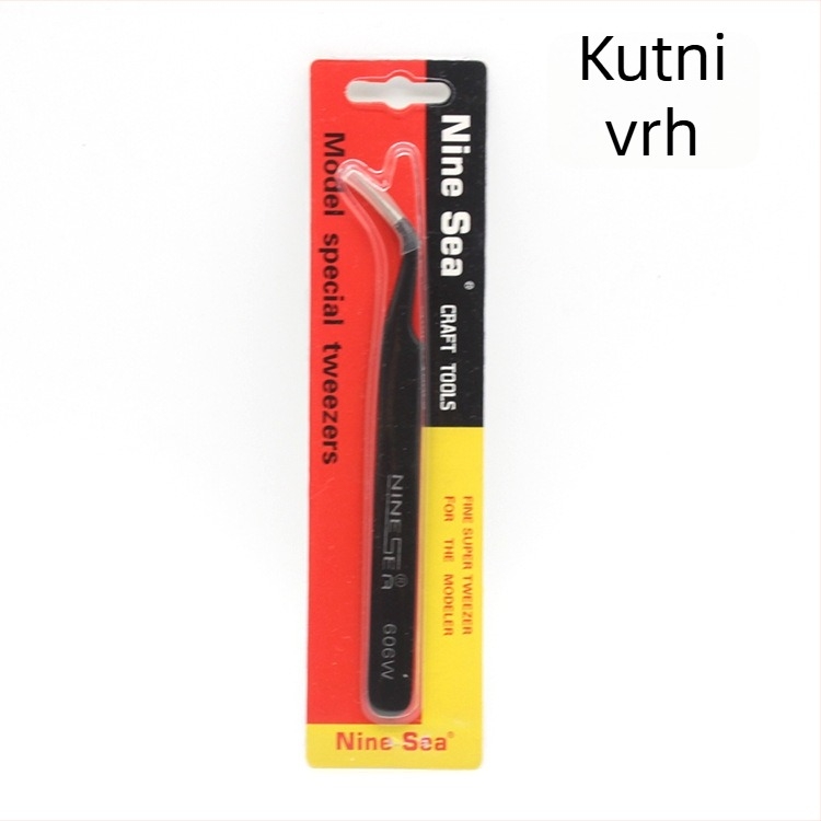 Jiuyang pincete za Gundam modele s ravnim vrhom – anti-magnetne, anti-statike, 606W