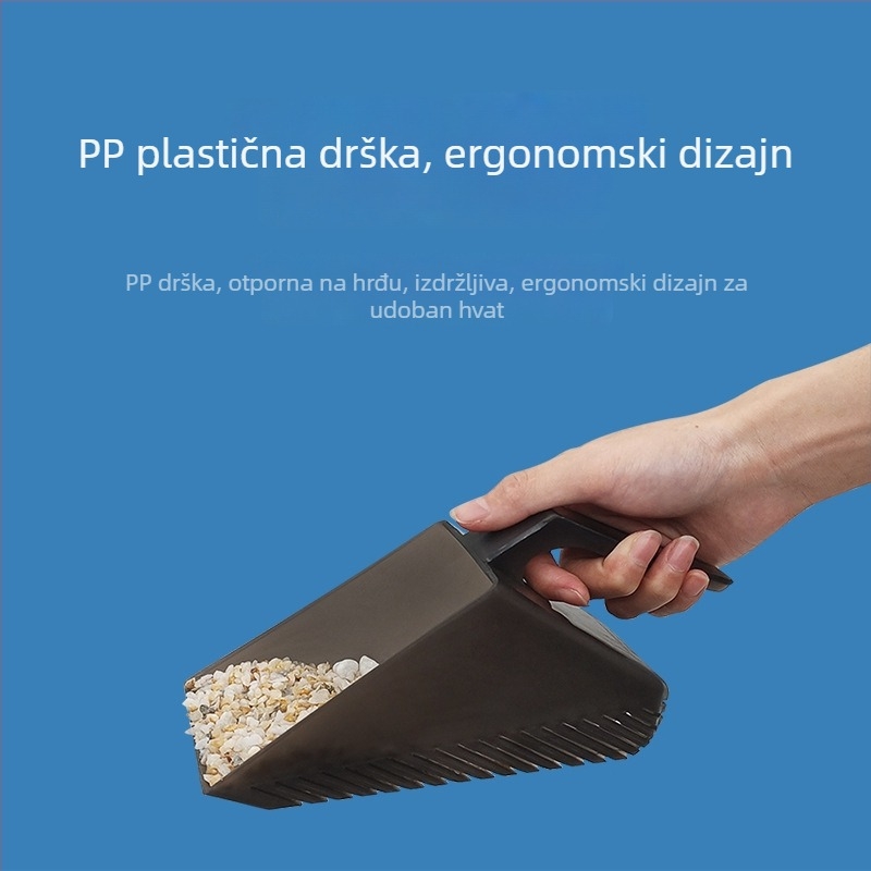 Višenamjenska lopatica za pijesak u akvariju i alat za čišćenje za vodene biljke i pejzažne uređenja
