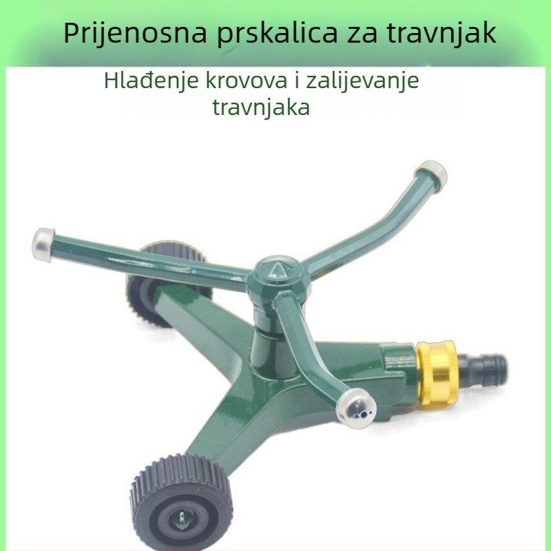 Automatska rotirajuća prskalica za vrt s pokretnim ramenom