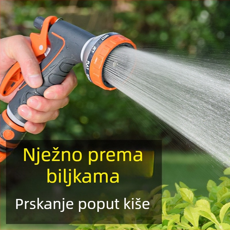 Višenamjenska prskalica za zalijevanje cvijeća, pranje automobila i navodnjavanje vrta