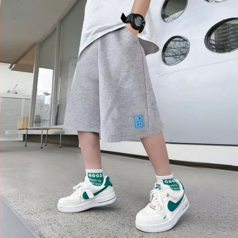 Dječje ljetne pamučne šortseve za dječake, lagane, široke, casual stil, korejski stil