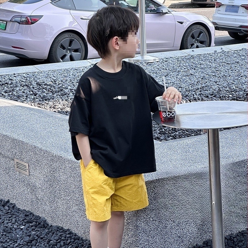Dječji pamučni T-shirt s kratkim rukavima, ležeran casual kroj, ljeto 2026