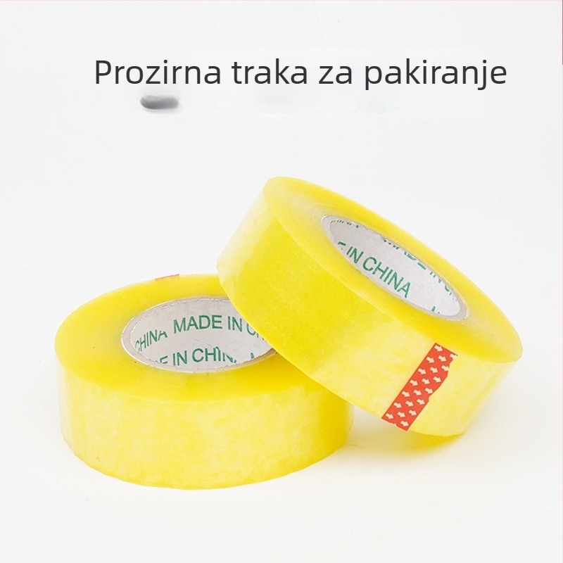 Pakirajuća traka, 48 mm x 100 m, prozirna bež, jaka adhezija