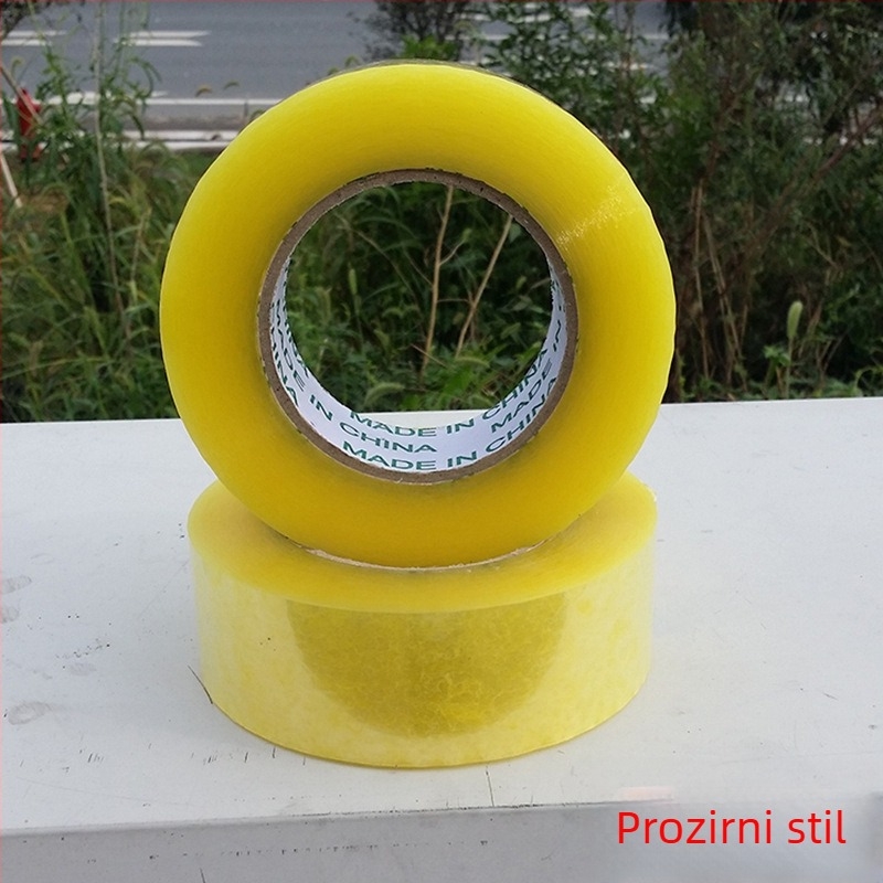 Pakirajuća traka, 48 mm x 100 m, prozirna bež, jaka adhezija